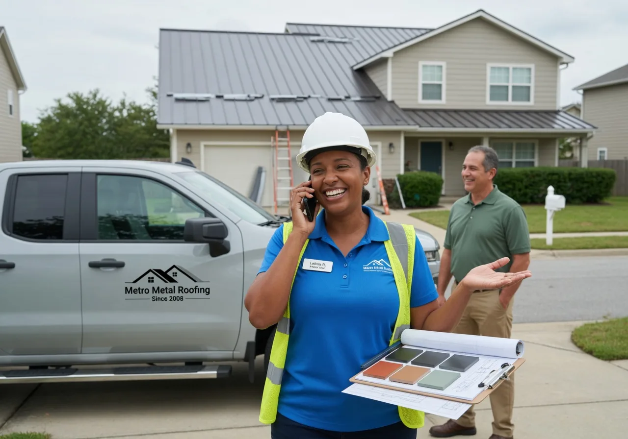 Storm Damage Metal Roof Repair in Neola, IA